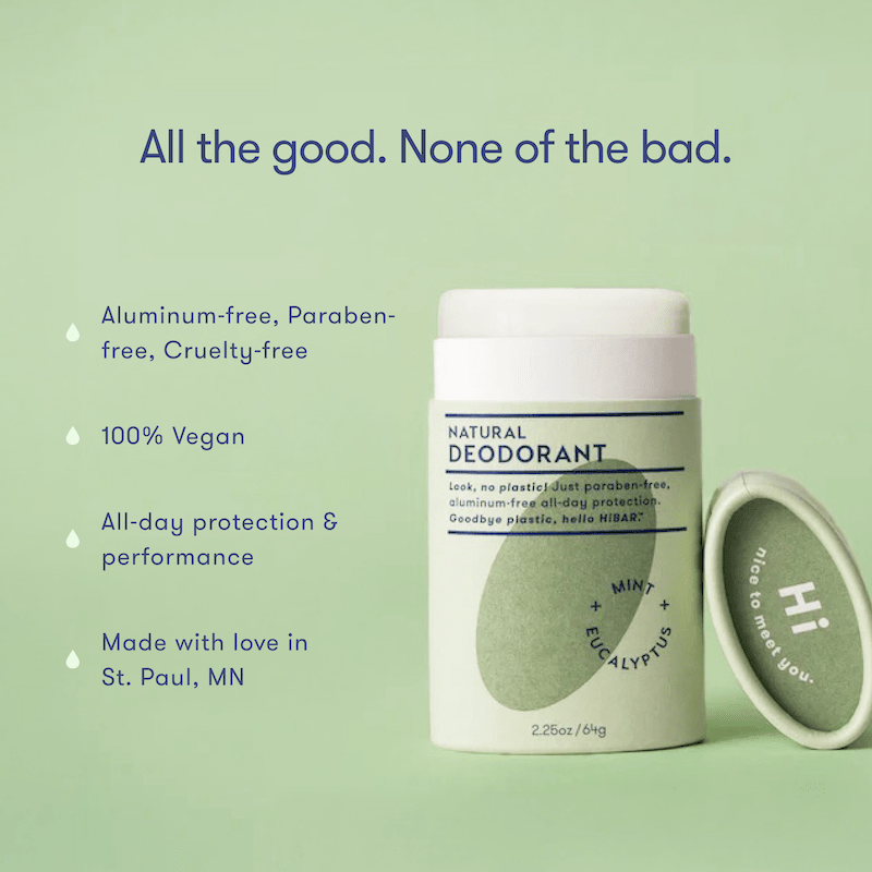 Plastic-Free Deodorant HiBAR