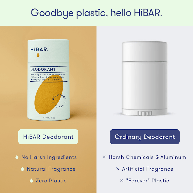 Plastic - Free Deodorant HiBAR