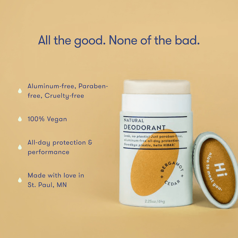 Plastic-Free Deodorant HiBAR