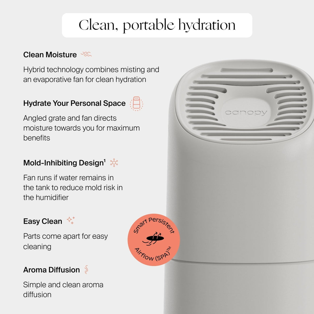 Portable Humidifier Canopy