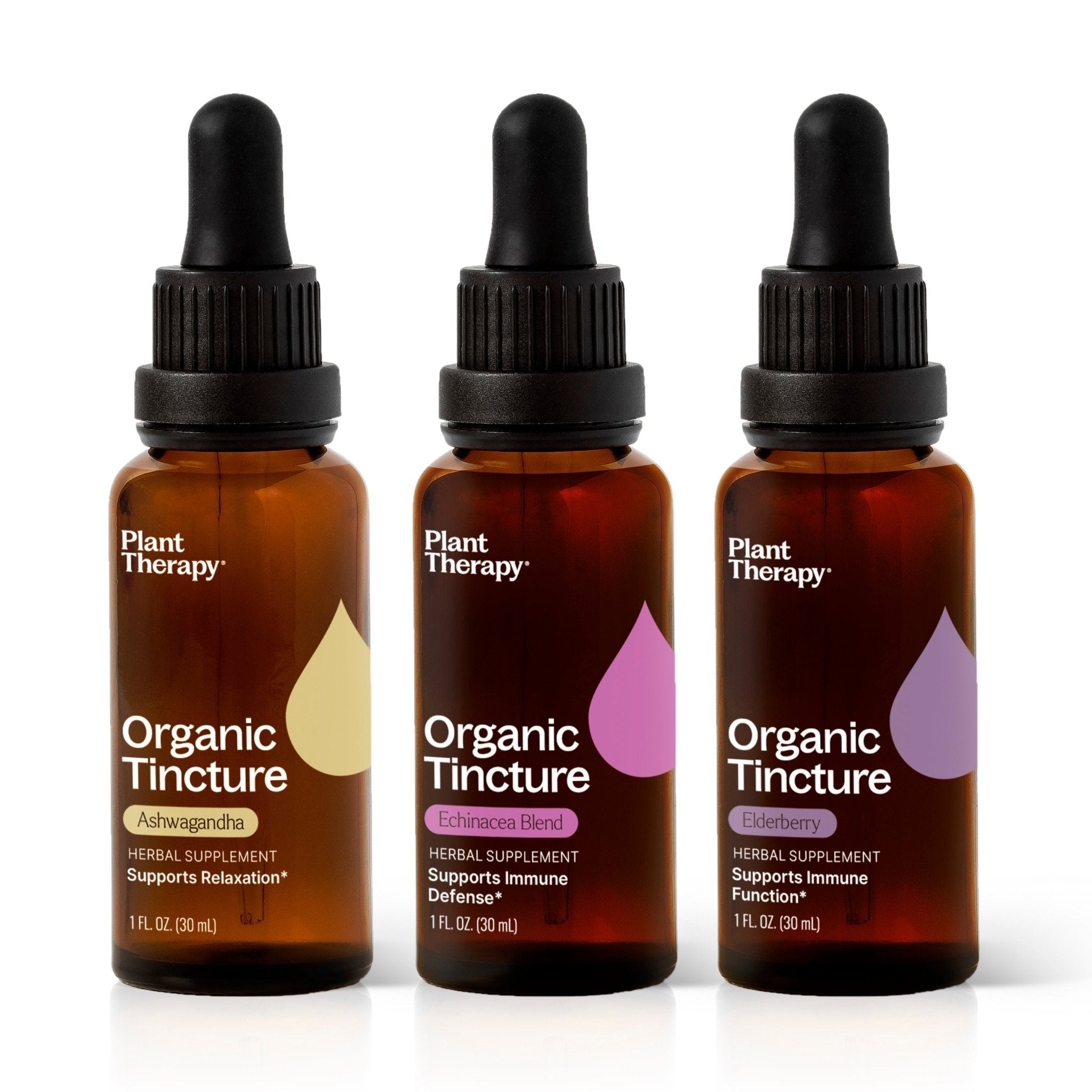 Powerhouse Immunity Tincture Trio Set Plant Therapy