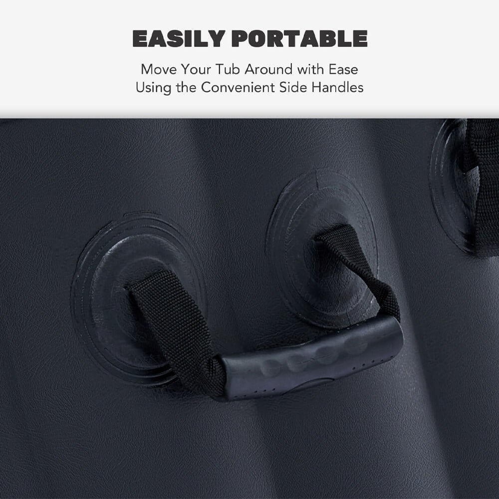 Premium Blow Up 6 Person Sauna Pool Hot Tub With 130 Jets, 7FT (SAK63510) SAKSBY WHOLESALE