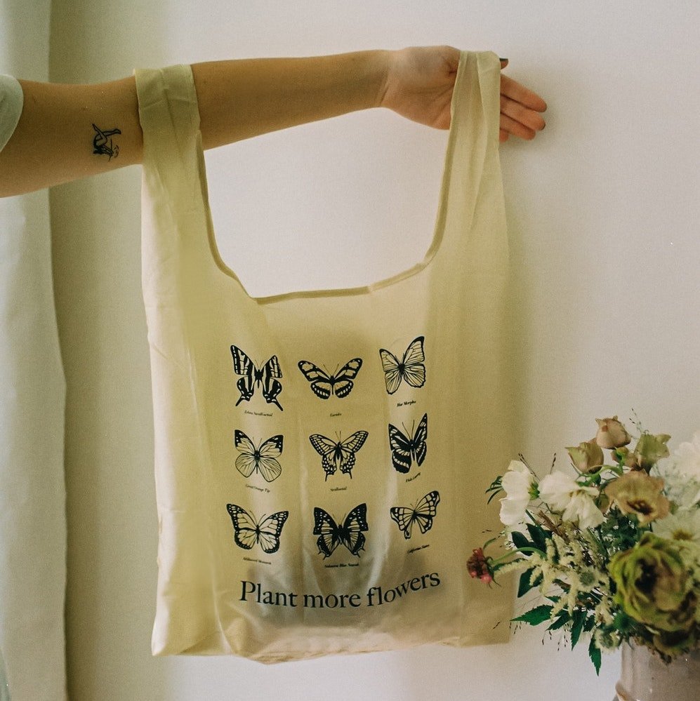 Protect Pollinators Reusable Shopper