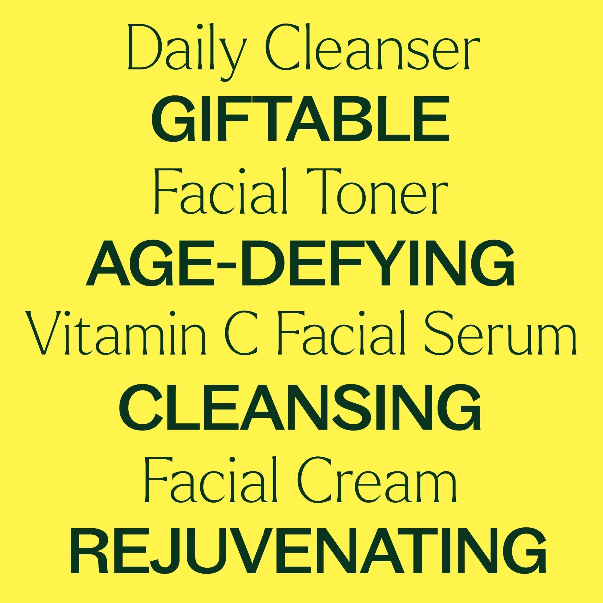 Ready, Set, Glow 4 Step Skin Care Set Plant Therapy