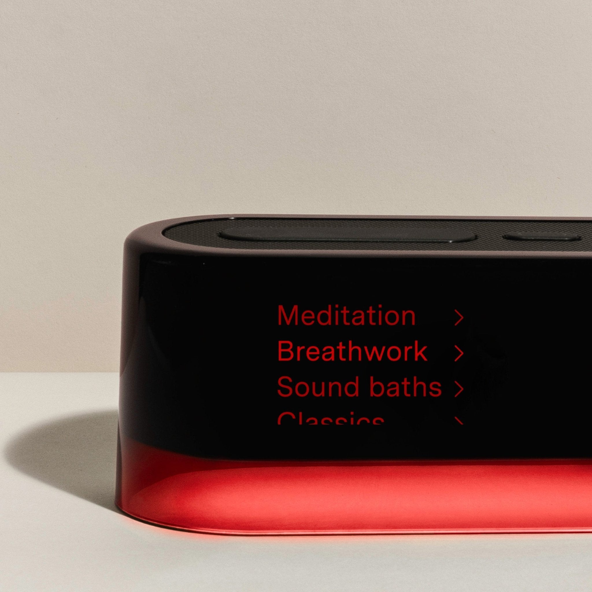 Red Shell Loftie Clock Loftie