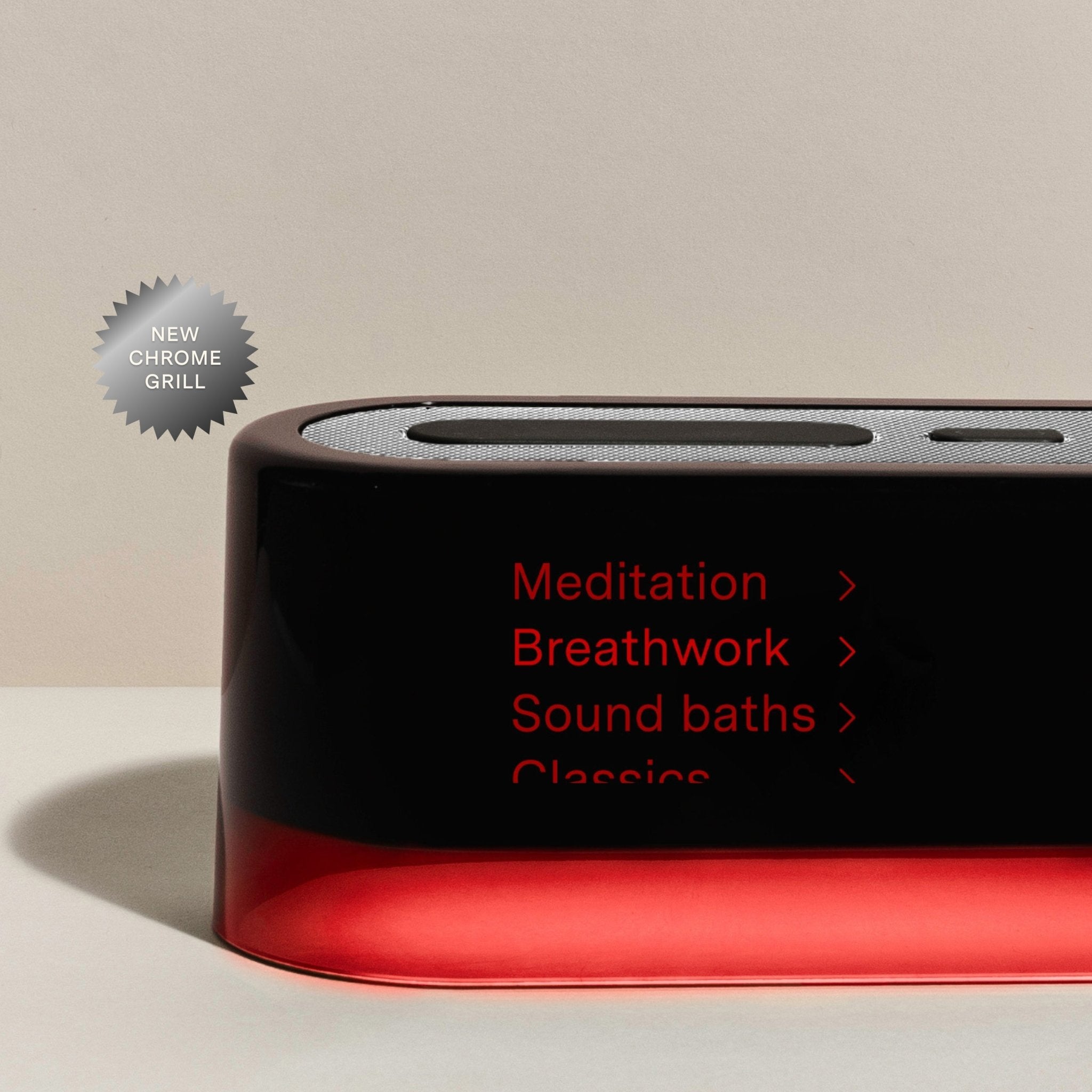 Red Shell Loftie Clock Loftie