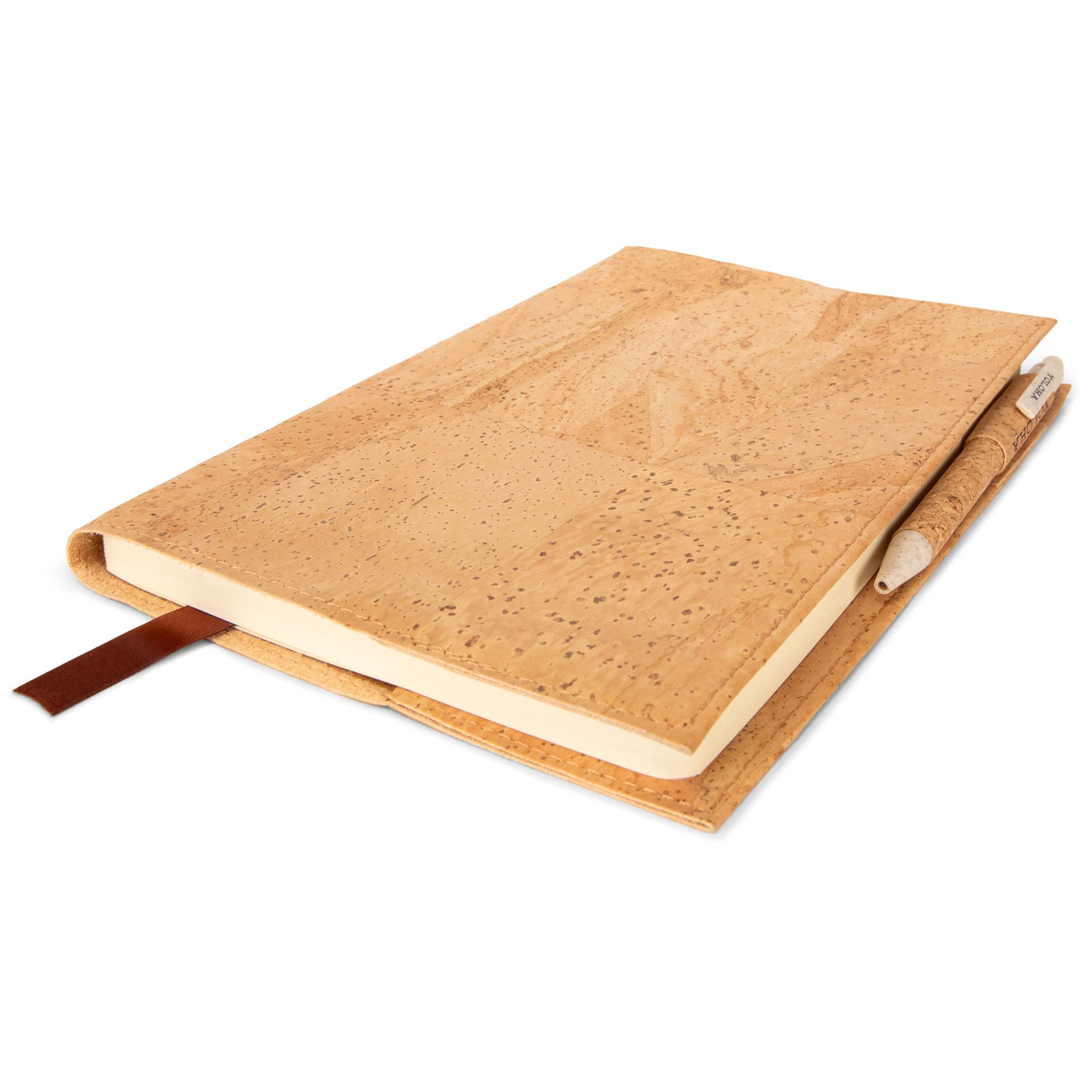 Refillable Cork Journal Book Yoloha Yoga