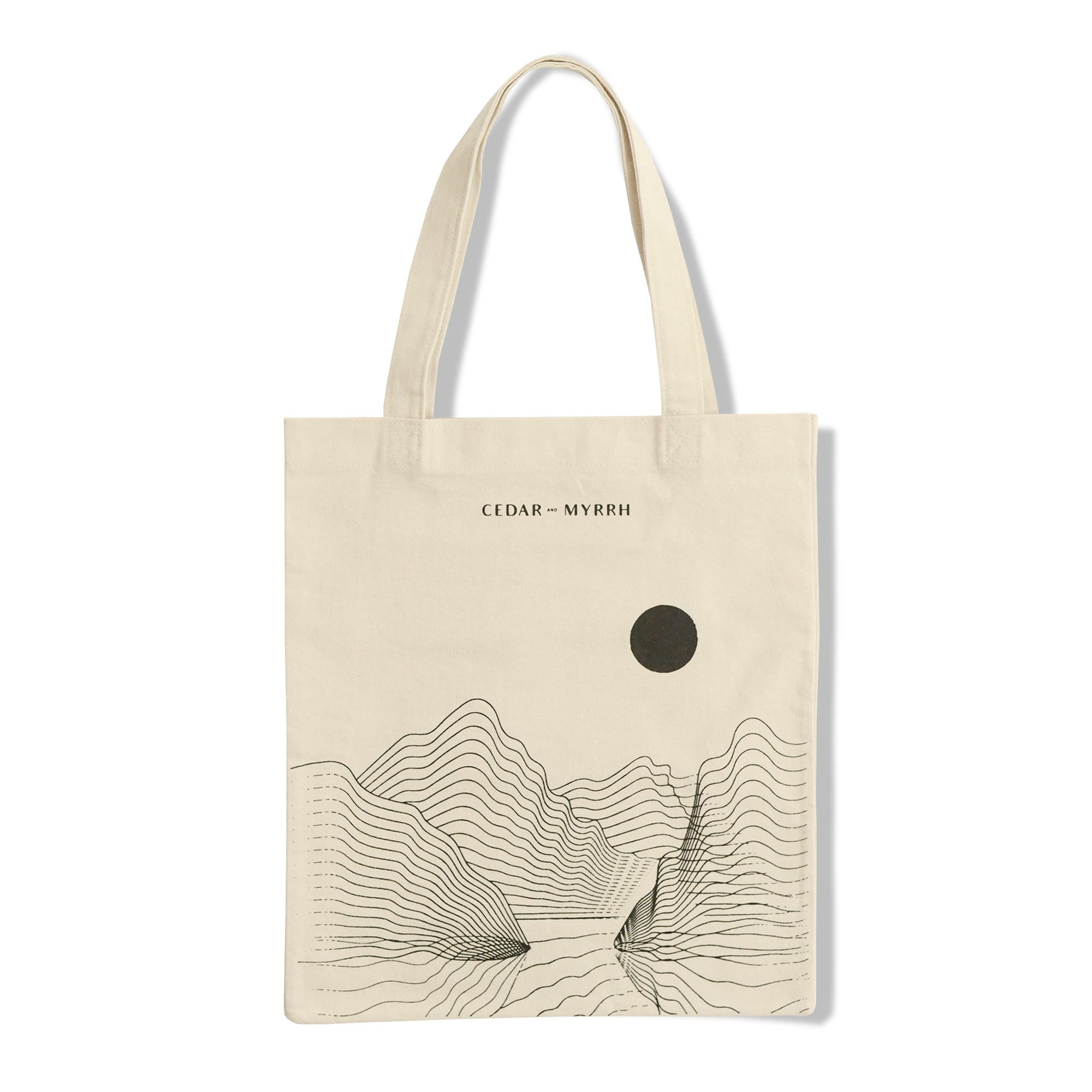 REFLECT Canvas Tote Bag CEDAR AND MYRRH