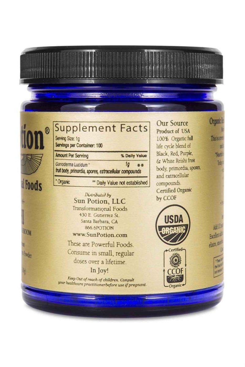 Reishi Mushroom Powder Sun Potion