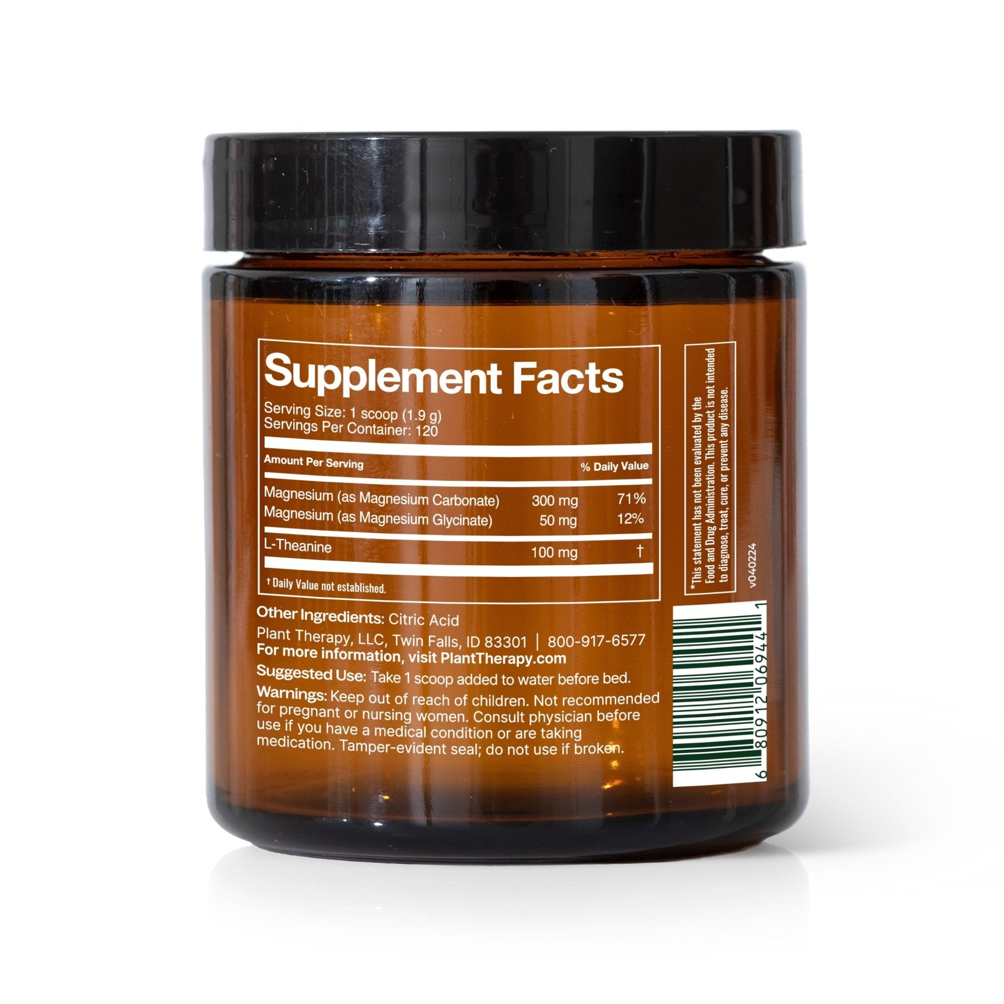 Rest & Restore Magnesium Powder Plant Therapy