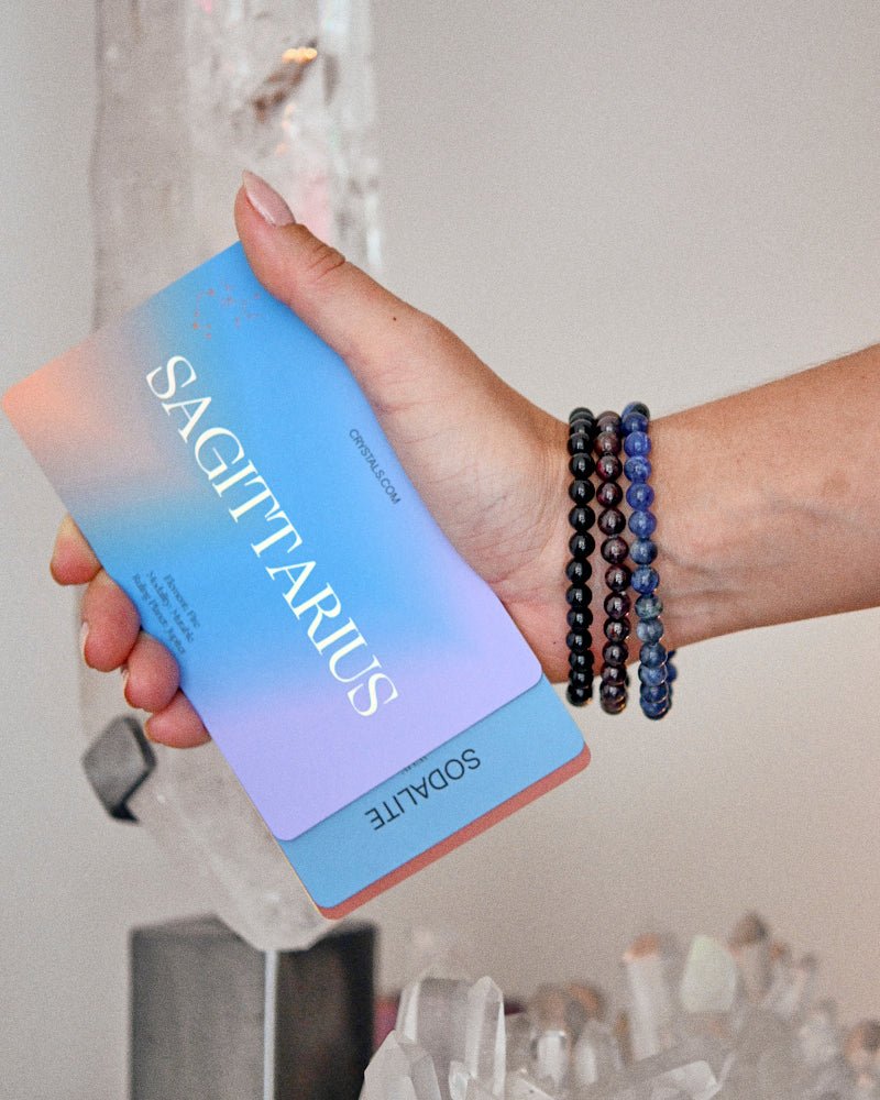 Sagittarius Bracelet Trio CRYSTALS.COM