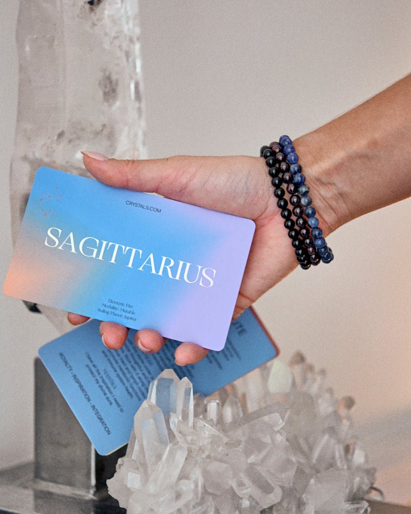 Sagittarius Bracelet Trio CRYSTALS.COM