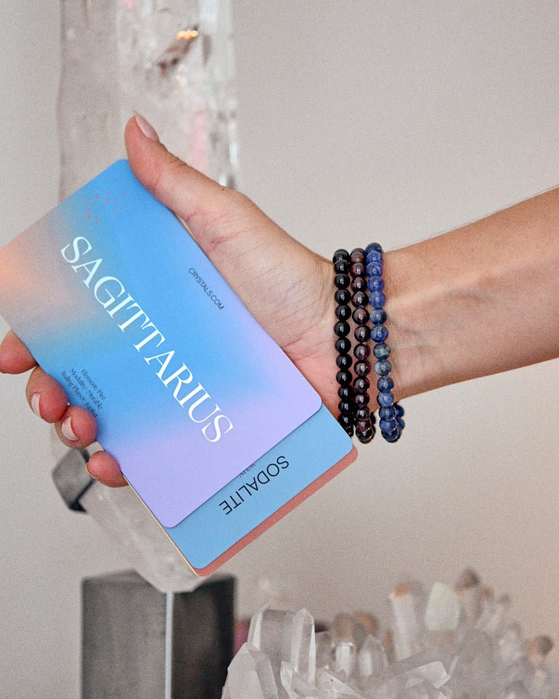 Sagittarius Bracelet Trio CRYSTALS.COM