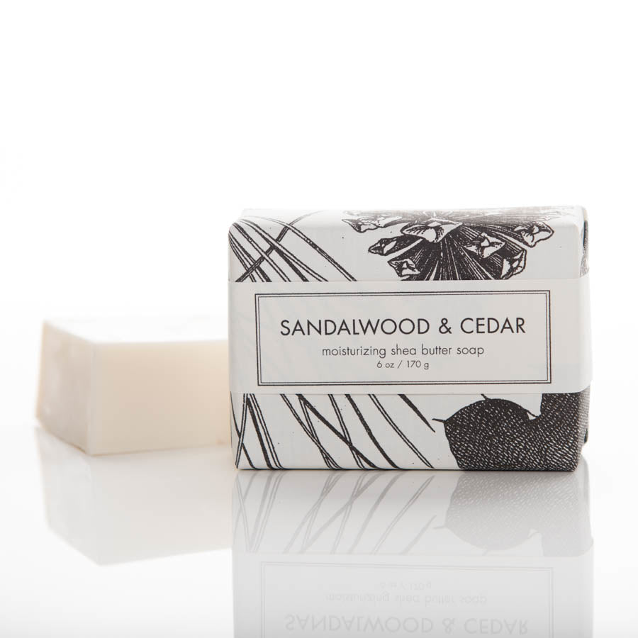Sandalwood & Cedar - Shea Butter Soap Formulary 55
