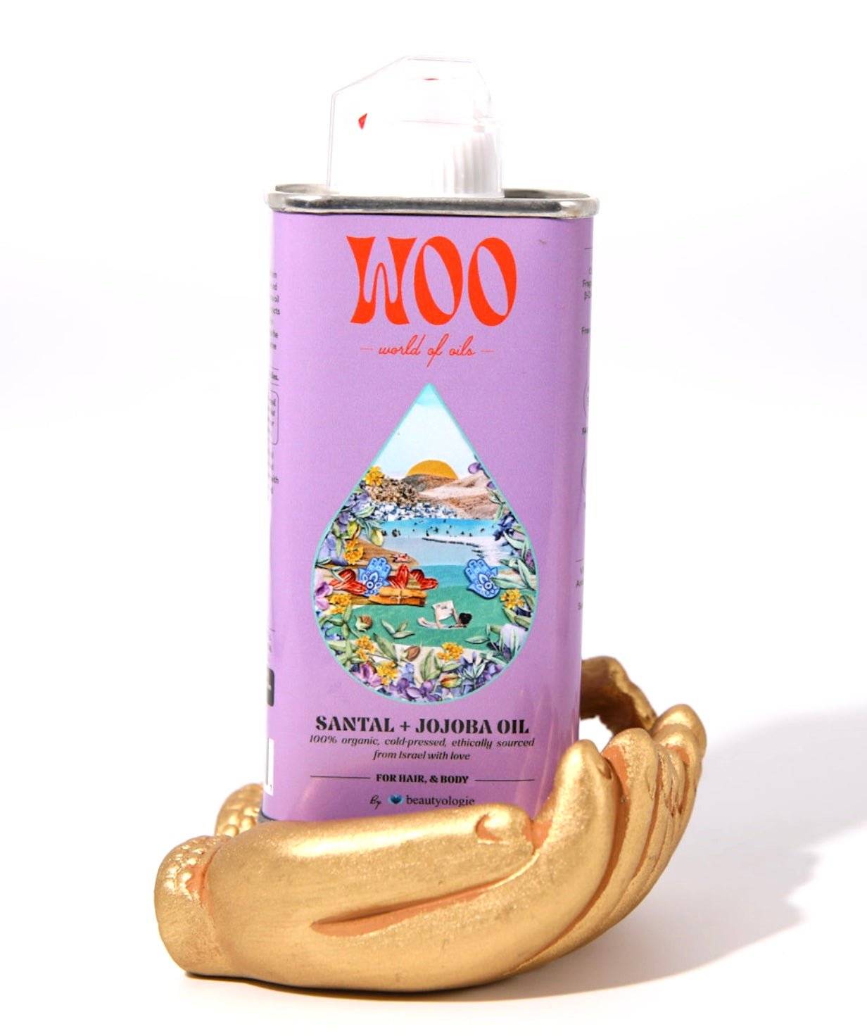 Santal + Jojoba Oil, 100% Organic Beautyologie