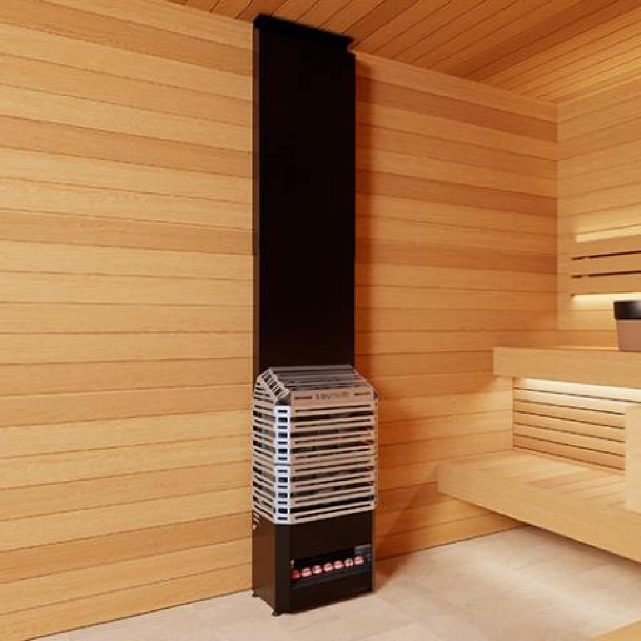 Saunum Air 5/7 Sauna Heater With Climate Equalizer, AirIQ Wi - Fi Control & Stones (SAK32184) SAKSBY WHOLESALE