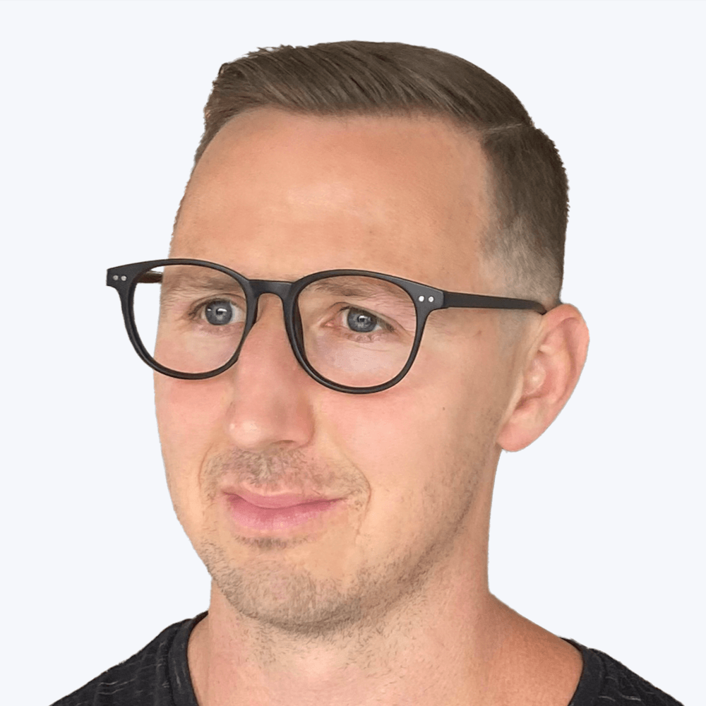 ScreenTime Billie Computer Glasses - Black BlockBlueLight