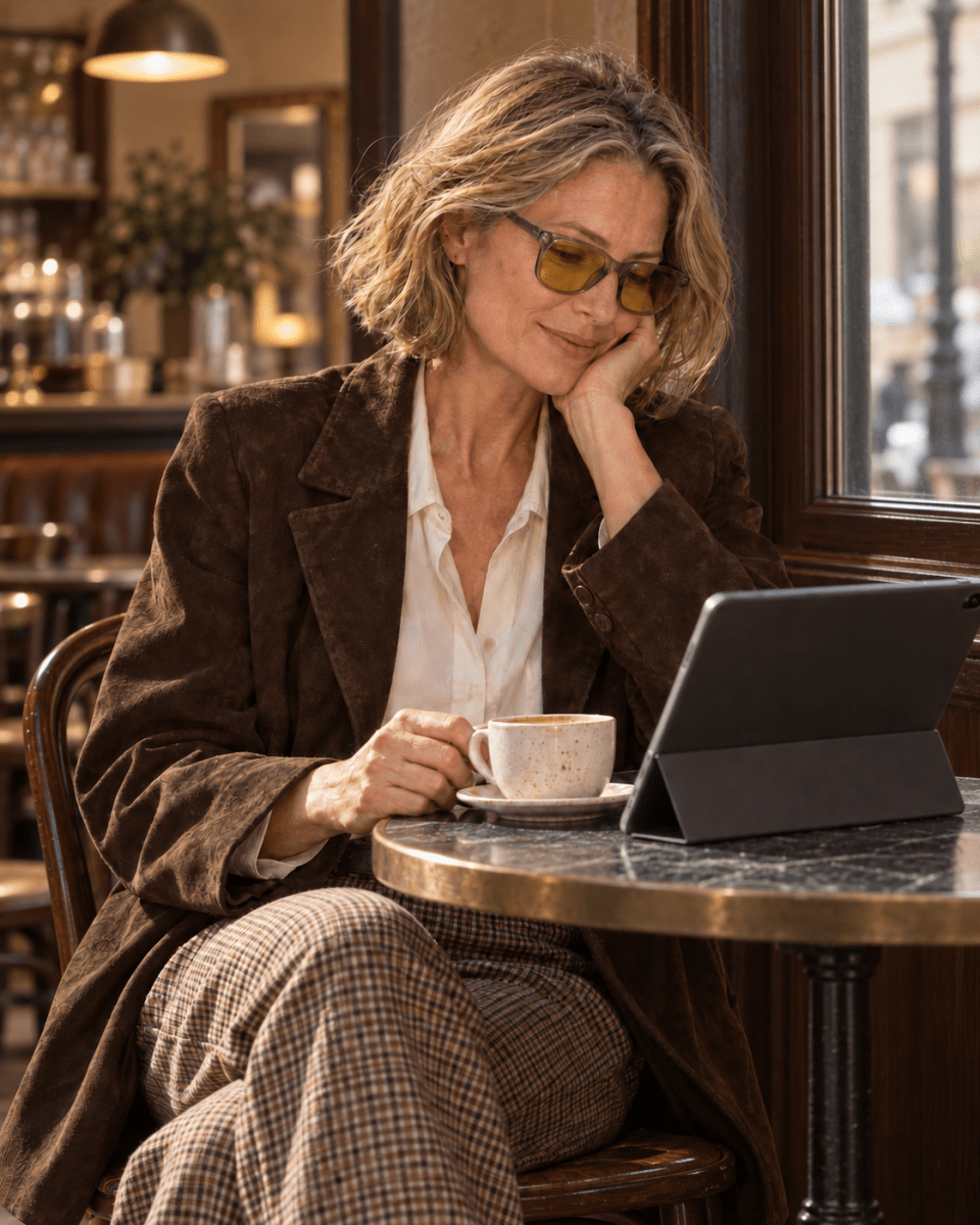Smokey Quartz Computer Glasses – DreamWalkerz Crystal Collection DreamWalkerz