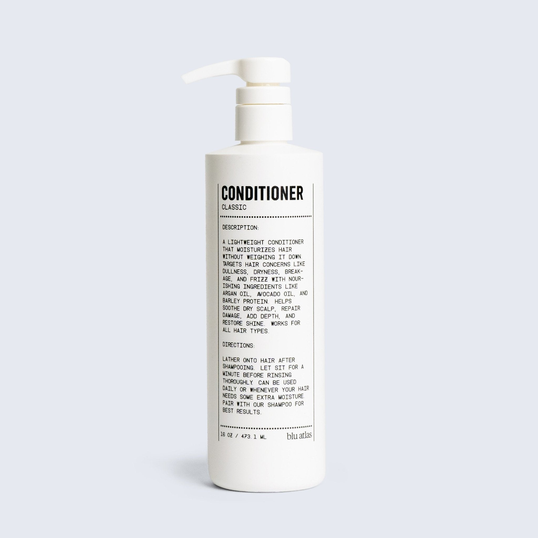 Soothing and Smoothing Natural Conditioner Blu Atlas
