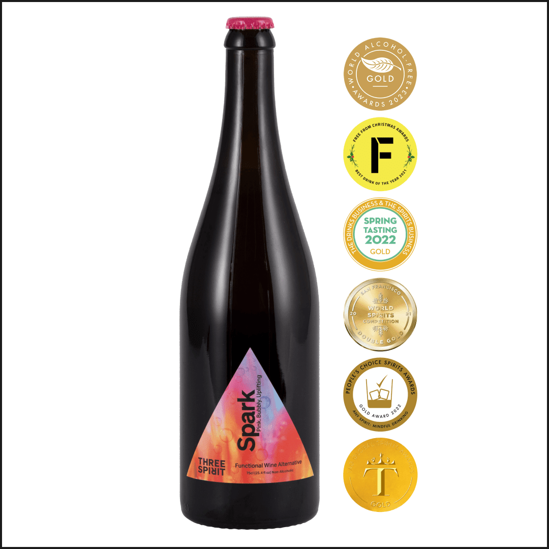 Spark • Non - Alcoholic Sparkling Alternative • The Party Starter Three Spirit US