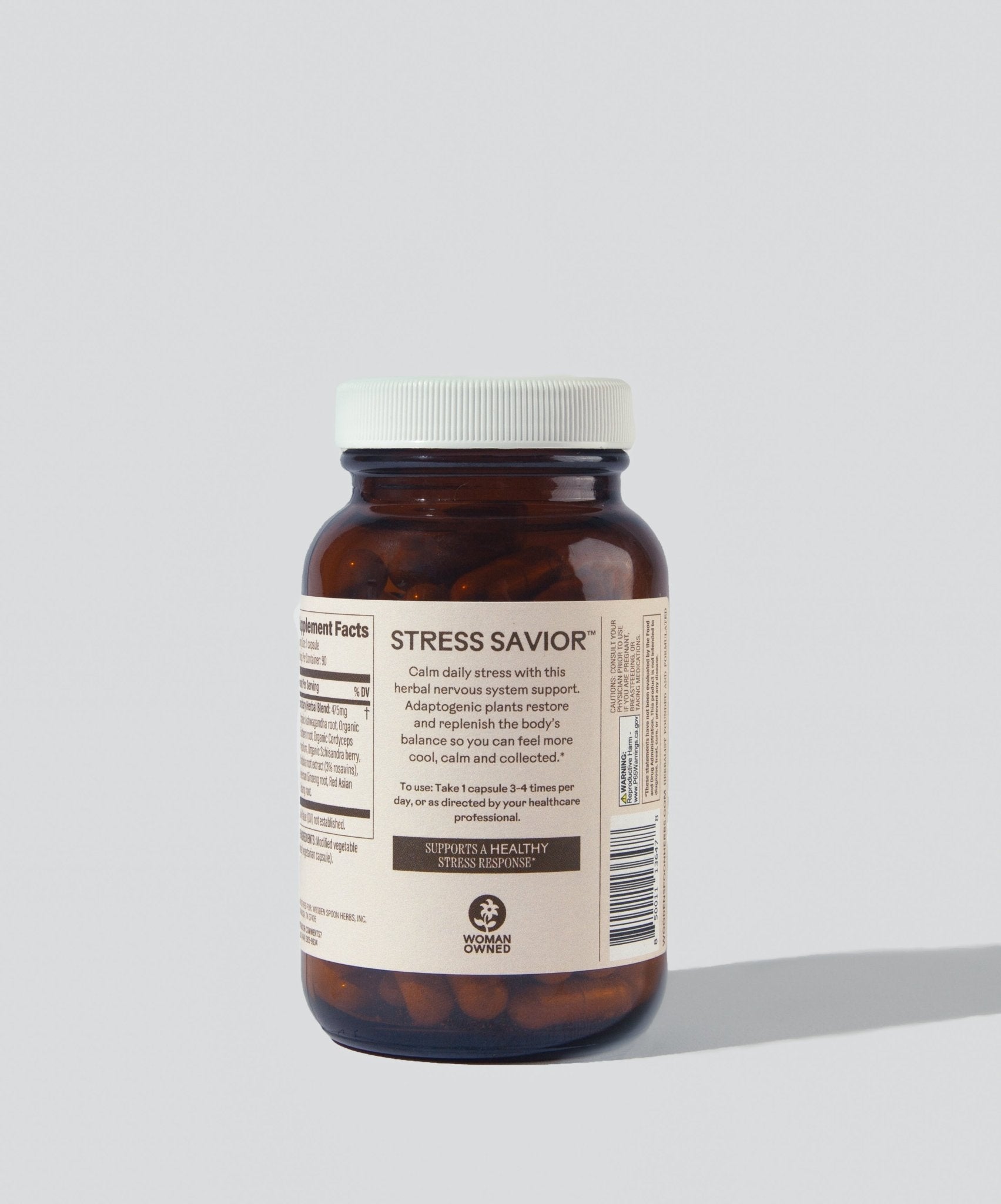 Stress Savior WOODEN SPOON HERBS