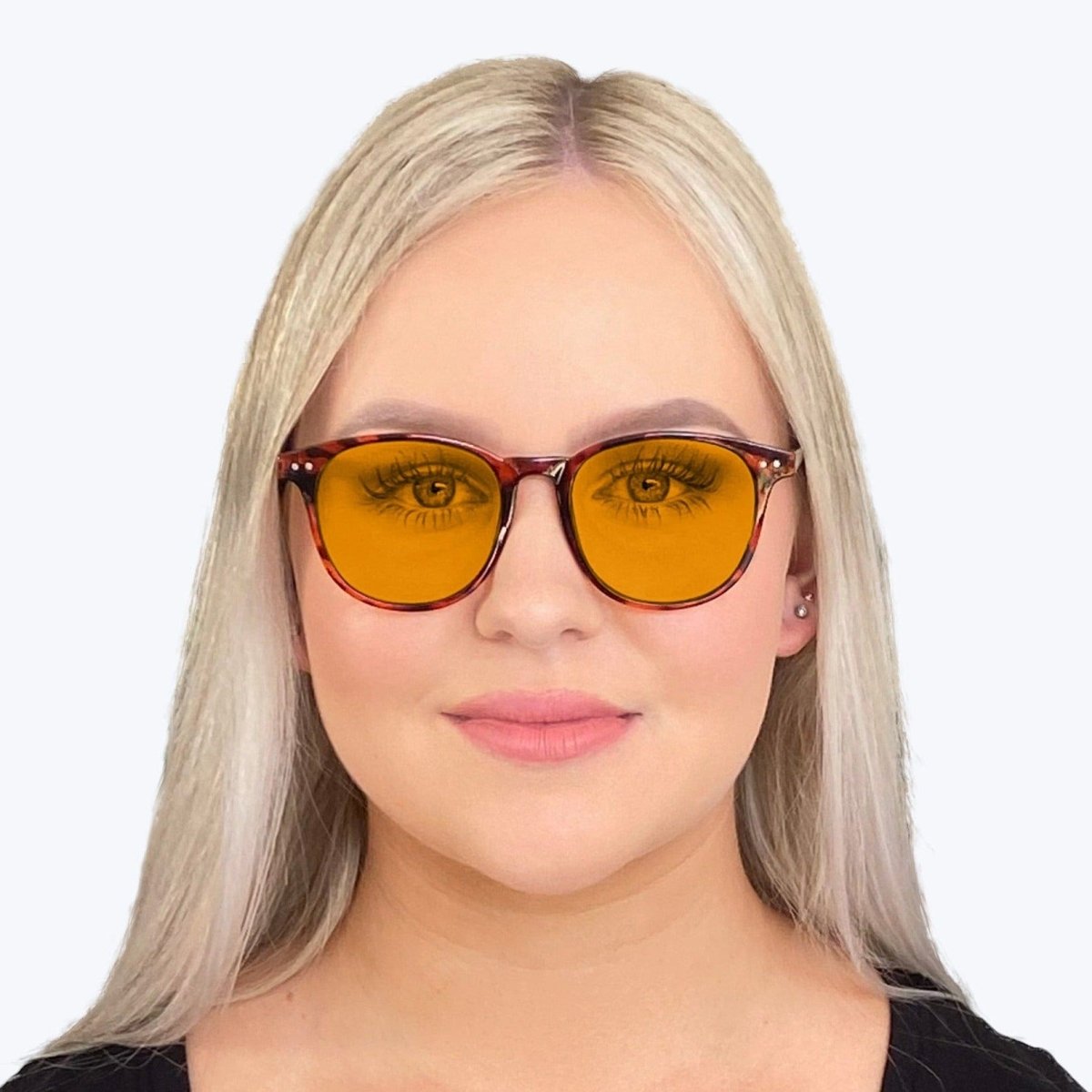 SunDown Billie Blue Blocking Glasses - Tortoise BlockBlueLight