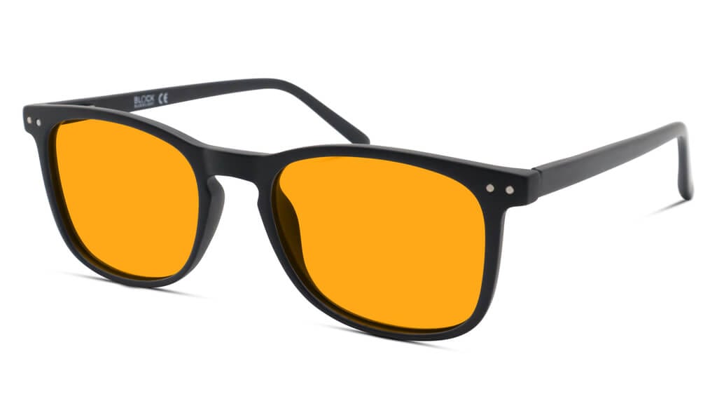 SunDown Taylor Blue Blocking Glasses - Black BlockBlueLight