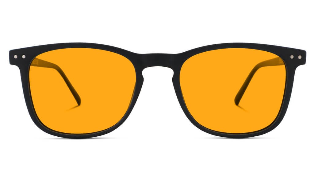 SunDown Taylor Blue Blocking Glasses - Black BlockBlueLight