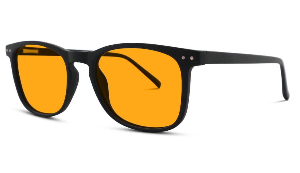 SunDown Taylor Blue Blocking Glasses - Black BlockBlueLight