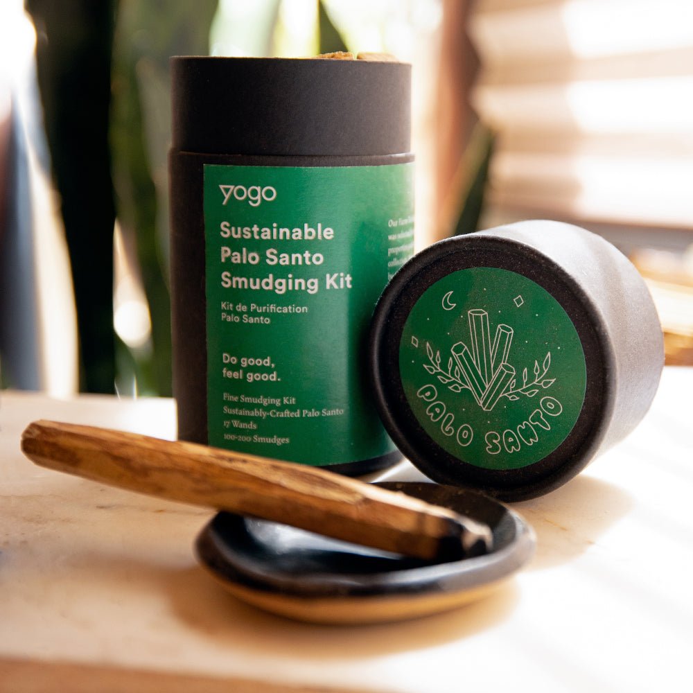 Sustainable Palo Santo Travel Smudging Kit Yogo