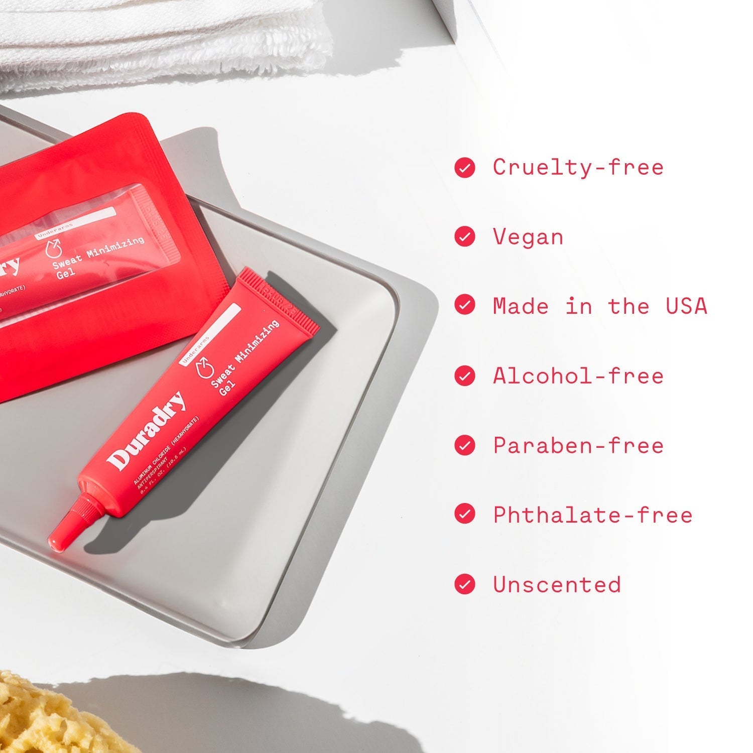 Sweat Minimizing Gel Duradry