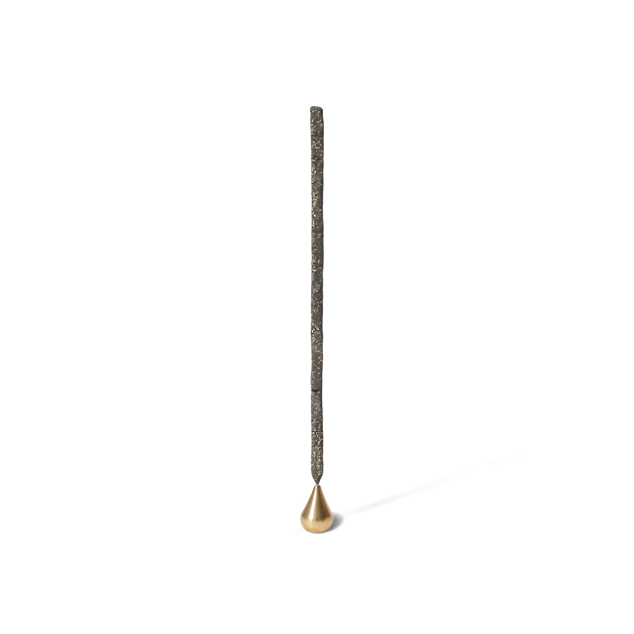 Tall Waterdrop Brass Incense Holder CEDAR AND MYRRH