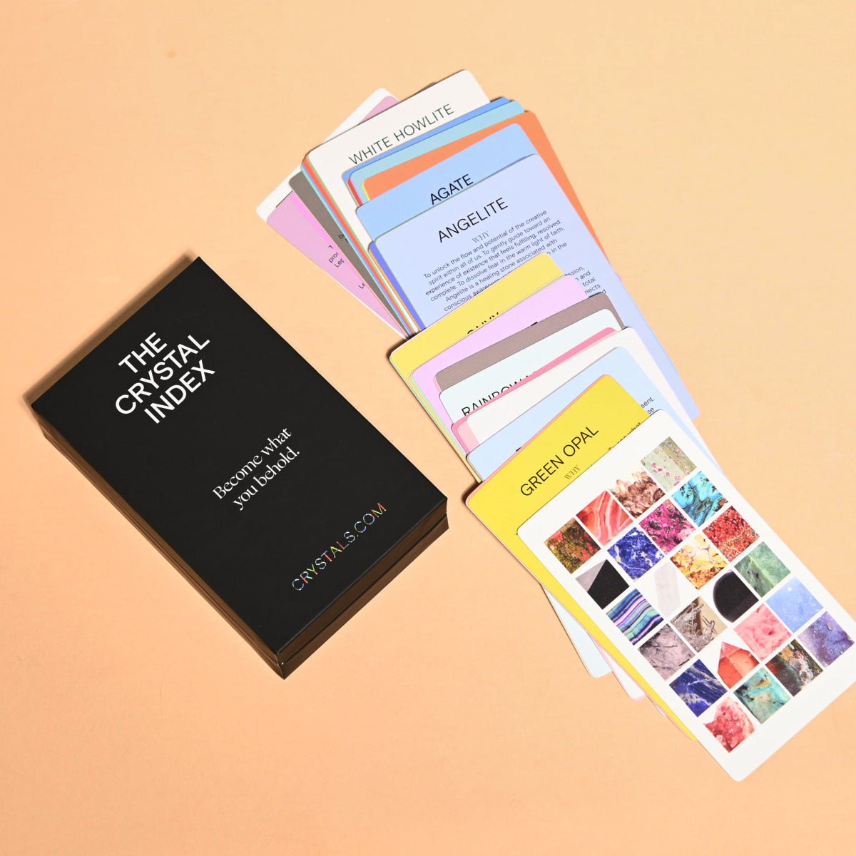 THE CRYSTAL INDEX - CARD DECK CRYSTALS.COM