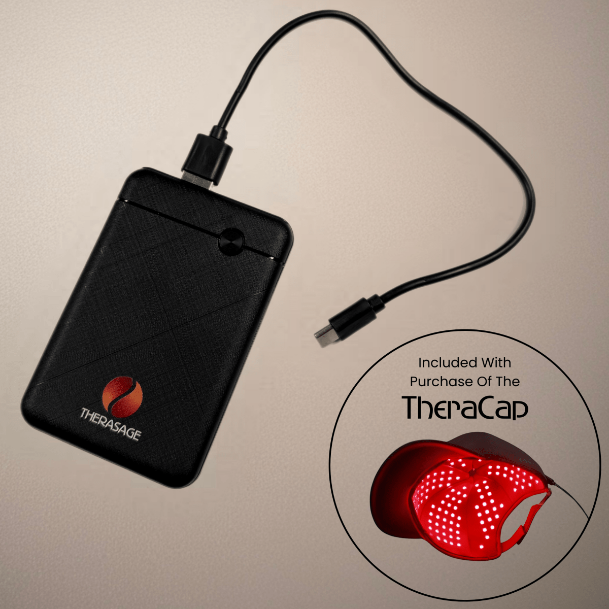 TheraCap Red Light Therapy Hair & Scalp Device Therasage