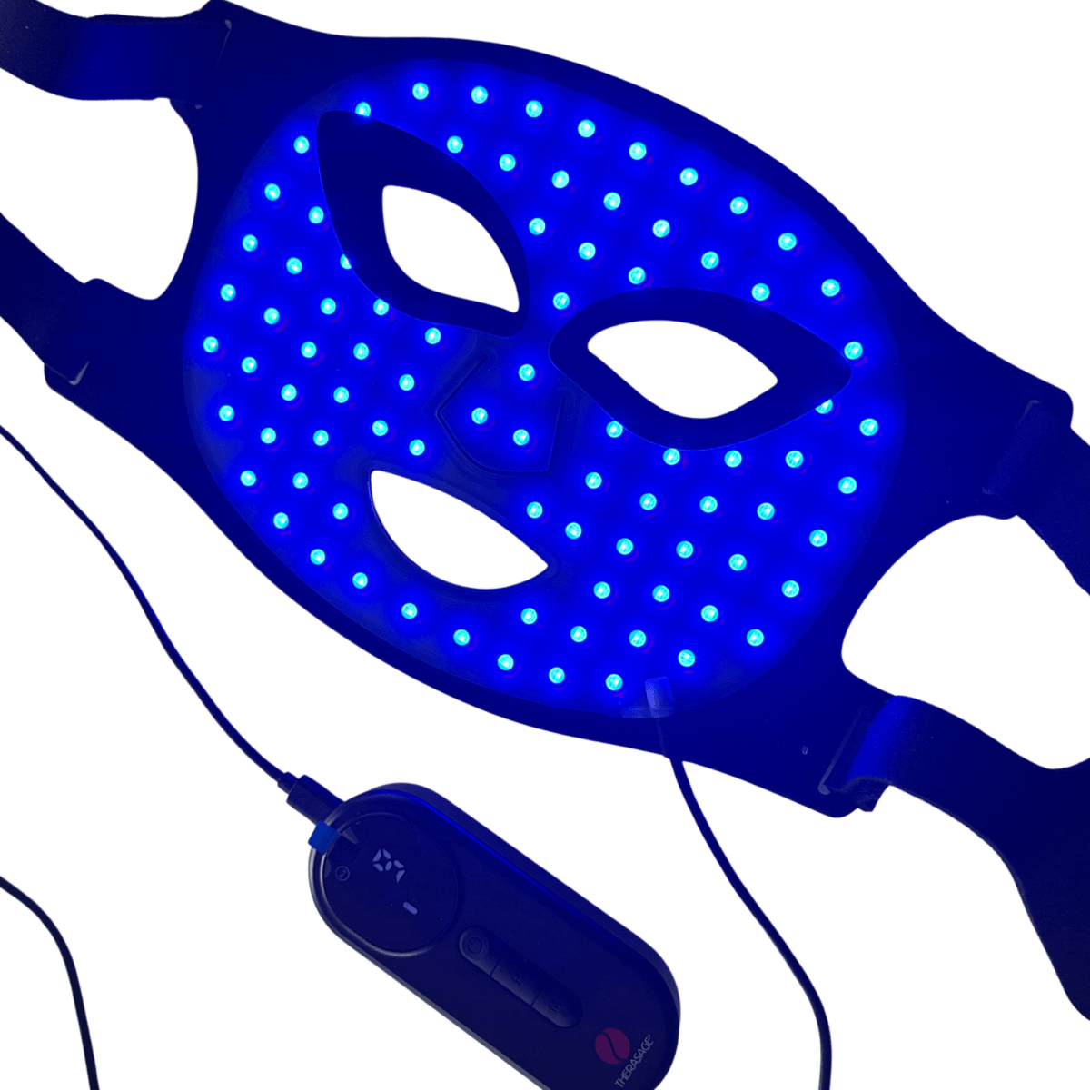 TheraGlow Mask2Go™ Red Light Therapy LED Face Mask Therasage