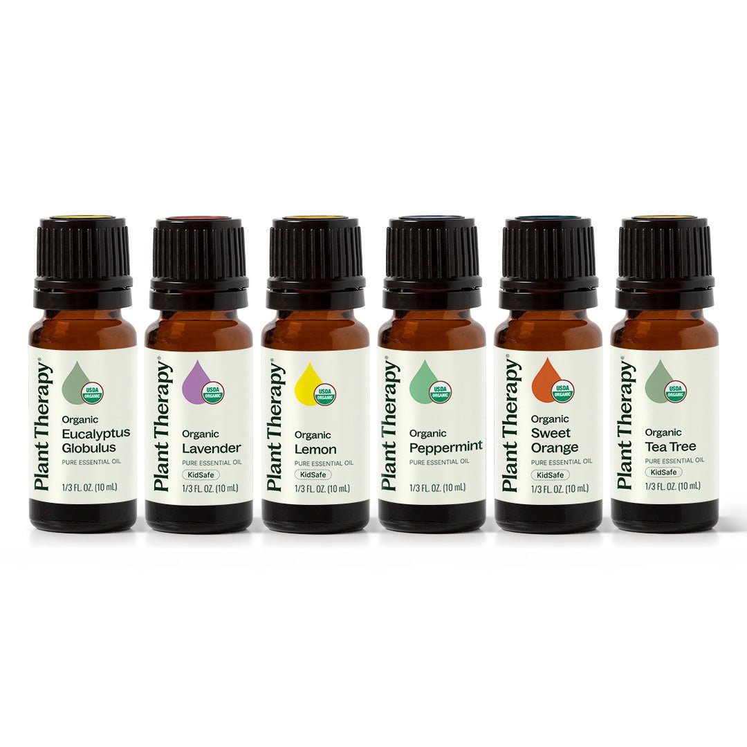 Top 6 Organic Singles Essential Oil Set Plant Therapy
