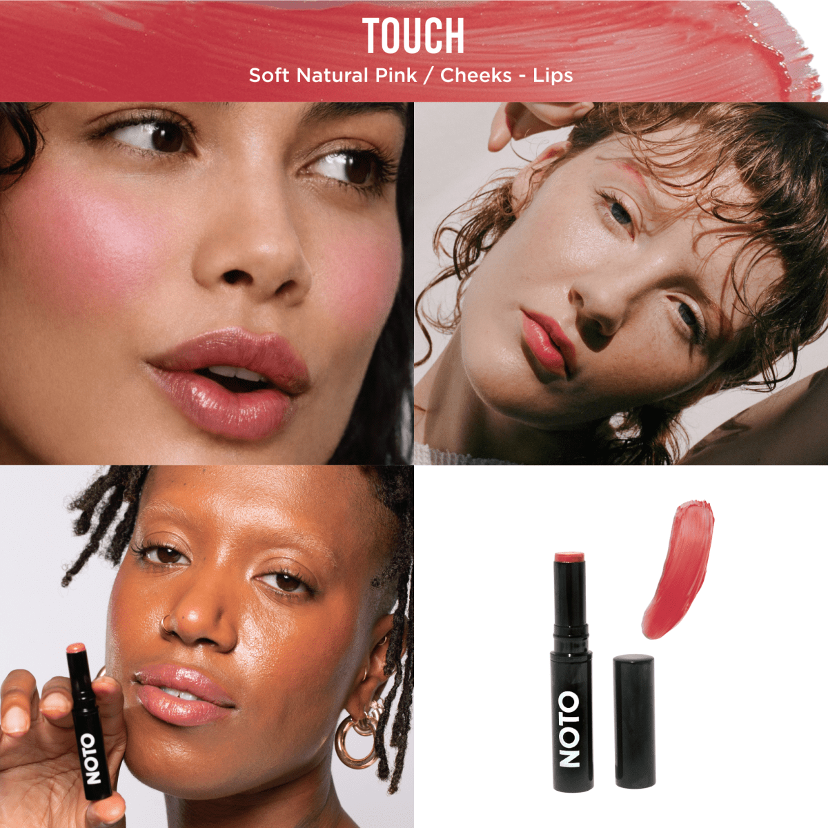 TOUCH - MULTI - BENE STICK // LIPS + CHEEKS NOTO Botanics