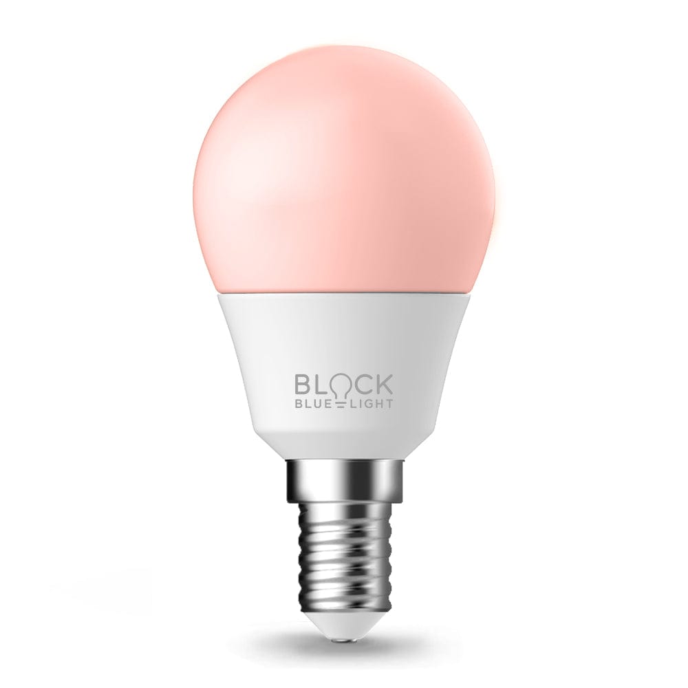 Twilight Red Light Bulb - E12 (Small Screw) BlockBlueLight