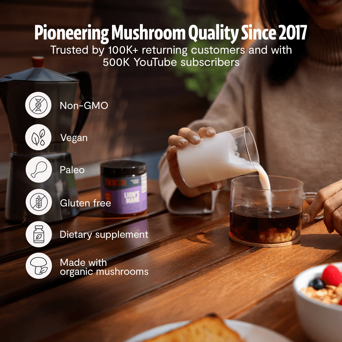 Ultimate Mushroom Complex Capsules FreshCap Mushrooms