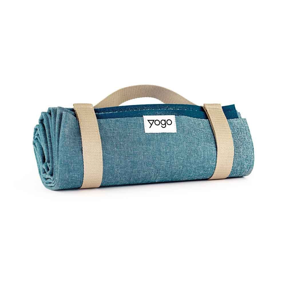 Ultralight Foldable Travel Yoga Mat with Non - Slip FSC - Certified Natural Rubber Yogo