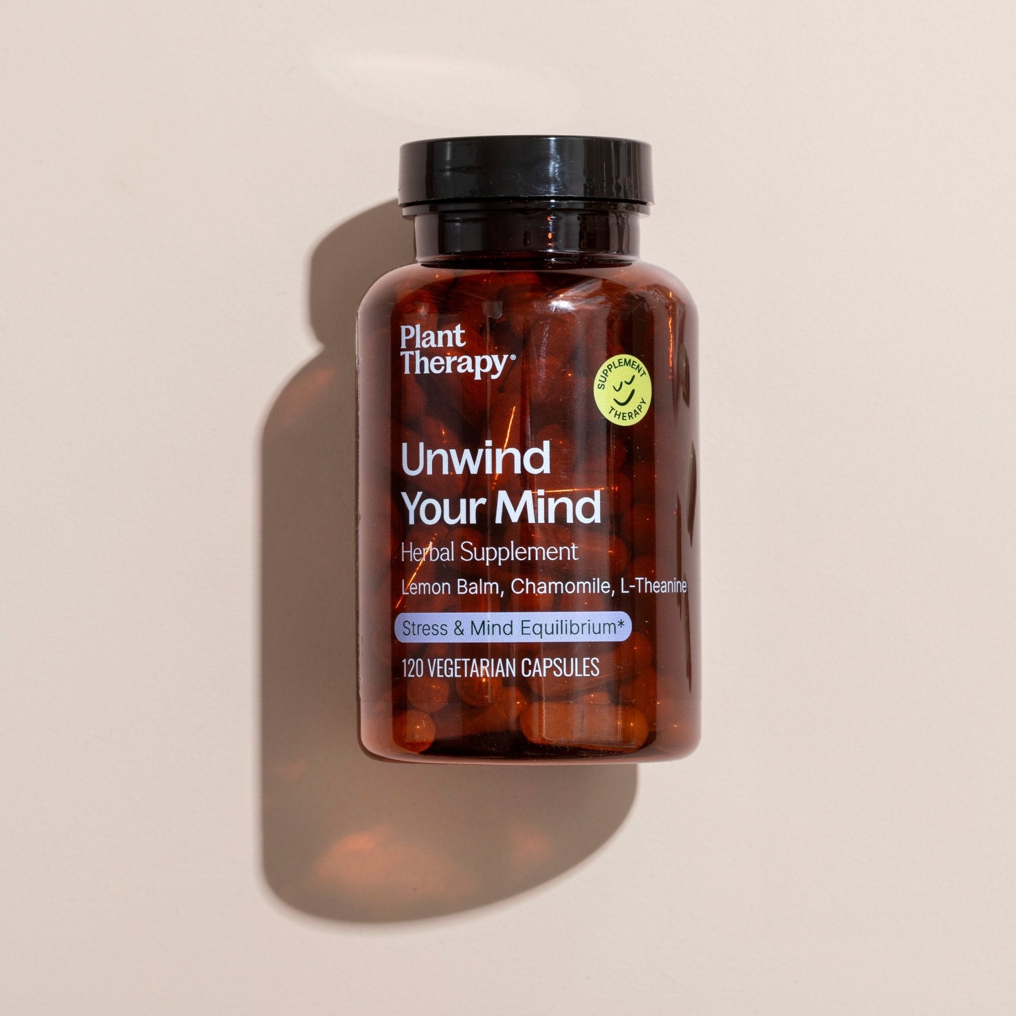 Unwind Your Mind Herbal Supplement - 120 Capsules Plant Therapy
