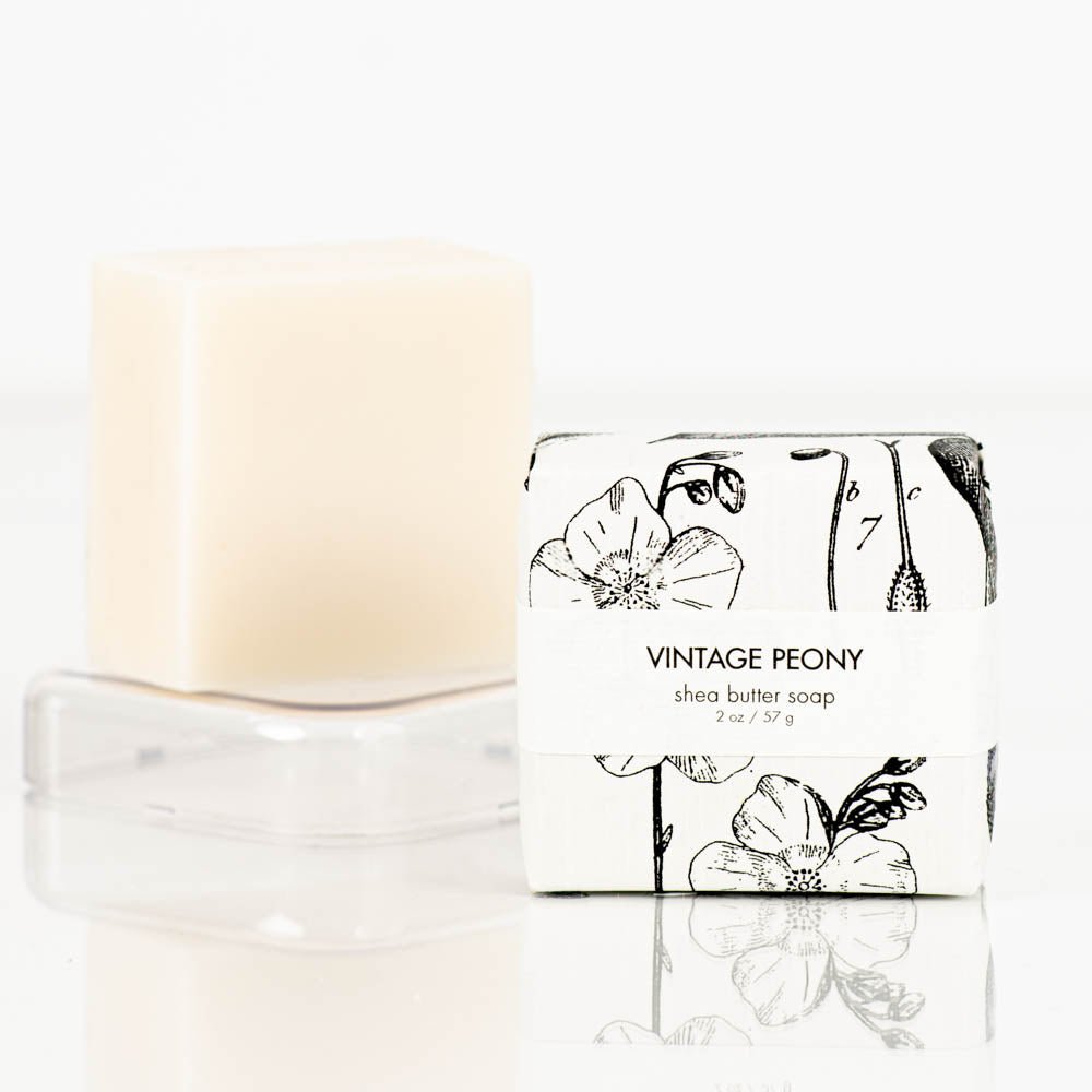 Vintage Peony - Petite Shea Butter Soap Formulary 55