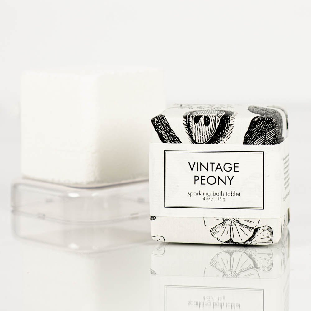 Vintage Peony - Sparkling Bath Tablet Formulary 55