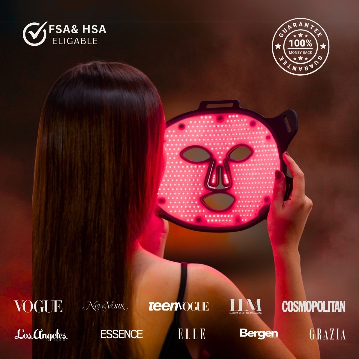 VISO - FDA Certified Red Light Therapy Mask Lumara
