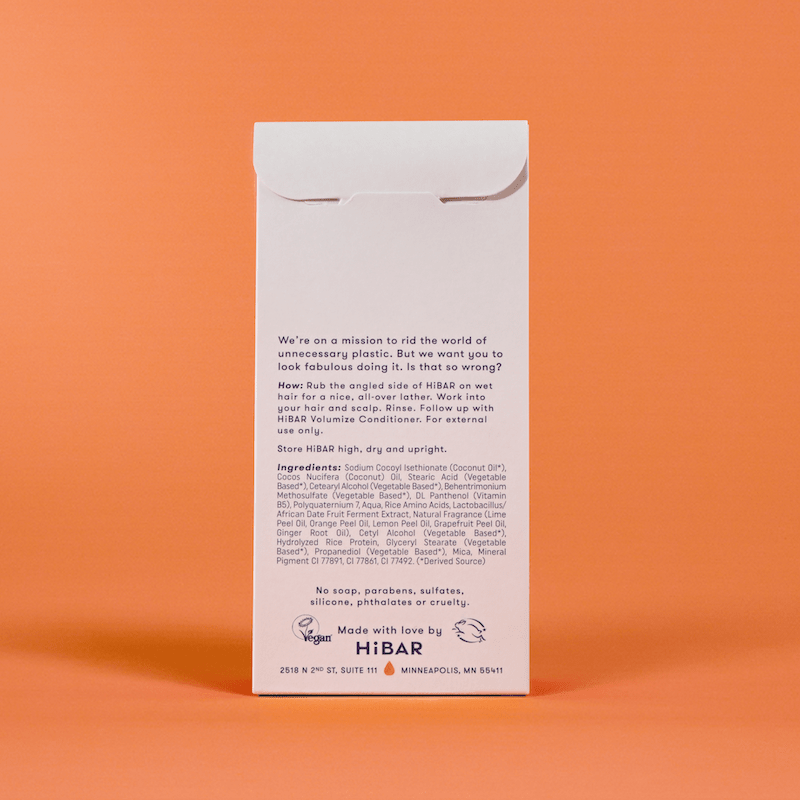 Volumize Shampoo Bar HiBAR