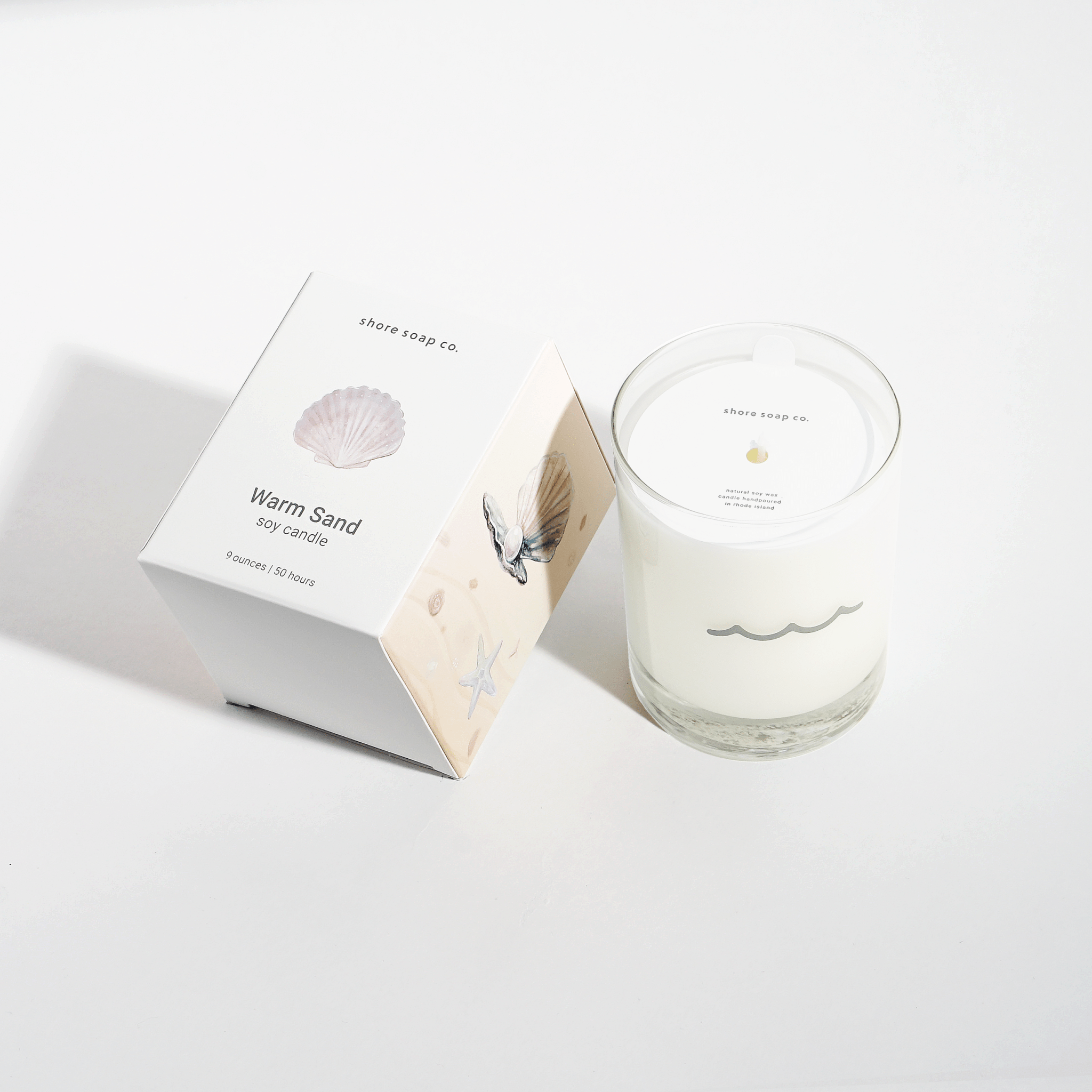 Warm Sand Candle Shore Soap Co.