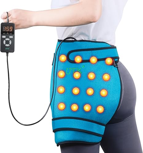 Wearable Far Infrared Heating Pad for Sciatica and Hip Pain Relief iReliev