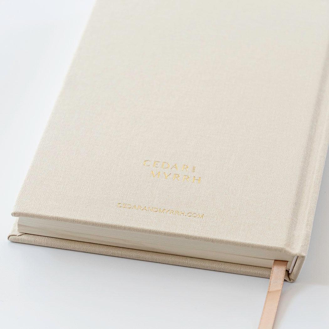 Wellness Journal CEDAR AND MYRRH