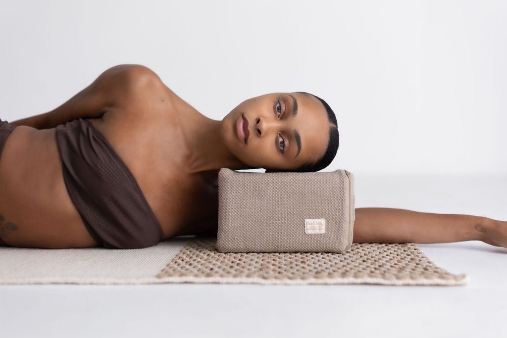 Yoga Block - Naturally Dyed Organic Cotton okoliving