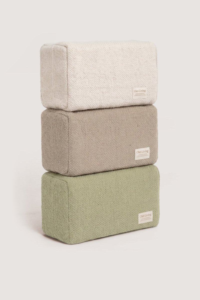 Yoga Block - Naturally Dyed Organic Cotton okoliving